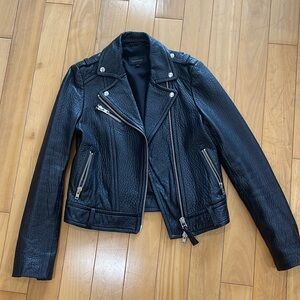 Mackage x Aritzia Leather Jacket (Size Small)